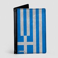 Greek Flag - Passport Cover