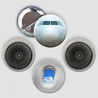 Airplane - Button Pack