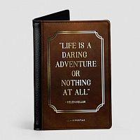 Life Is a Daring - Passport Cover
