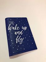 Обложка с рисунком "Wake up and fly "