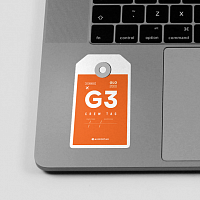 G3 - Sticker