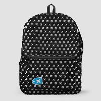 Airplanes Pattern - Backpack
