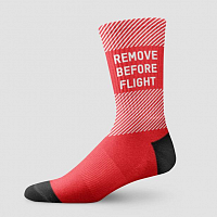 Remove Before Flight - Socks