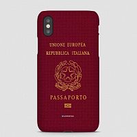 Italy - Passport Phone Case