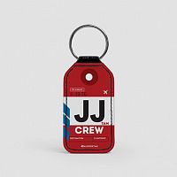 JJ - Leather Keychain