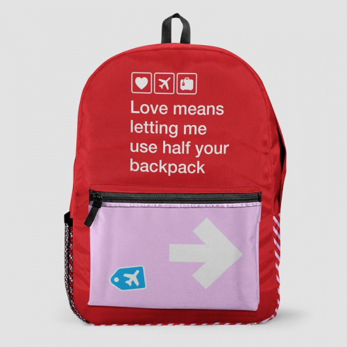 Love means ... - Backpack