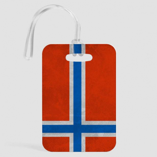 Norwegian Flag - Luggage Tag