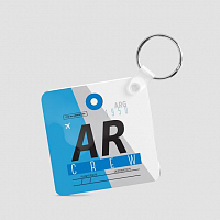 AR - Square Keychain