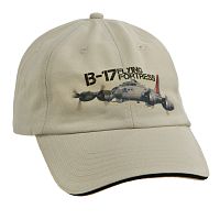 B-17 Flying Fortress WWII Aircraft Printed Cap